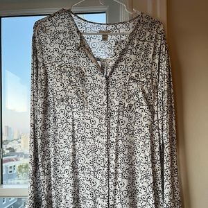 Lush Flower Shift Dress